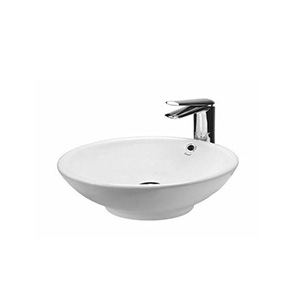 Round-freestanding-basin