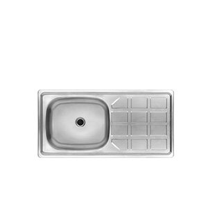 Single-bowl-stainless-steel-bowl-sink